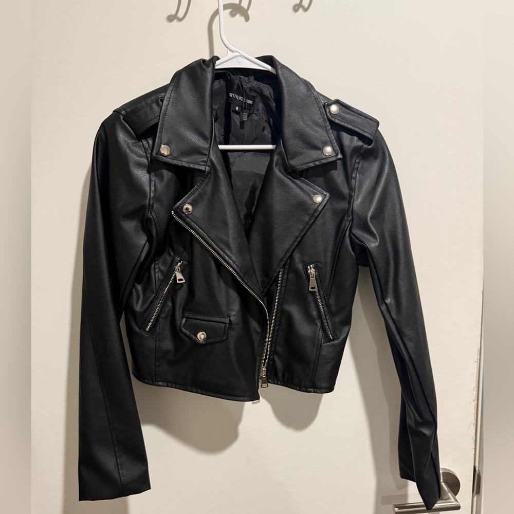 Pleather PrettyLittleThing Moto Jacket
